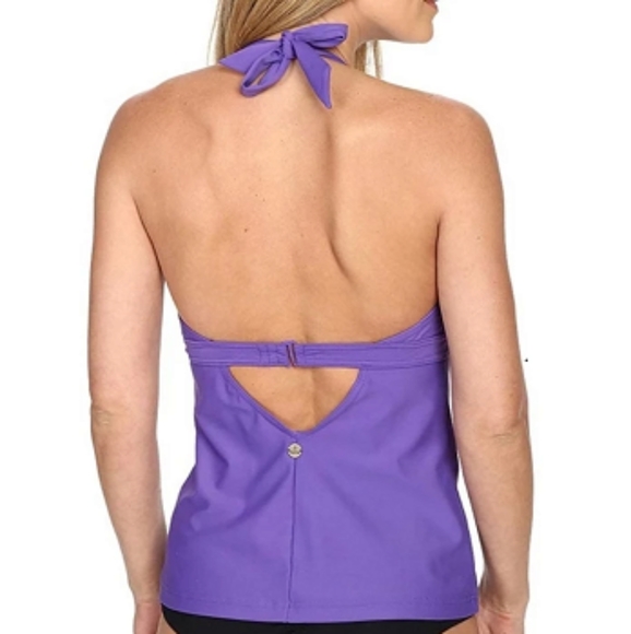 prAna Lahari Tankini Swim Top Ultra Violet - Picture 4 of 10